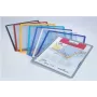 DURABLE SHERPA PANEL A4 informacinis skydelis, 5 vnt. pakuotė, juodas rėmelis 560604