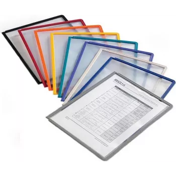 DURABLE SHERPA PANEL A4 ekspozicinė panelė, žalia, 5 vnt. (560605)