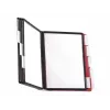 DURABLE SHERPA® WALL 10 sieninis dokumentų laikiklių panelių rinkinys, A4, 10 panelių, pilkas 563100
