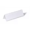 DURABLE VISIFIX® Stalo vardų lentelė tent stiliaus 61/122x210 mm, permatomas PVC, 25 vnt. pakuotė (805219)