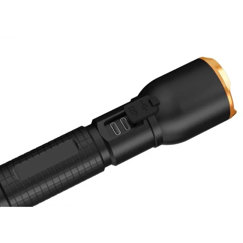 Duracell DF1500R Flashlight Black 1500 Lumens