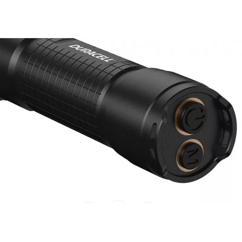 Duracell DF1500R Flashlight Black 1500 Lumens