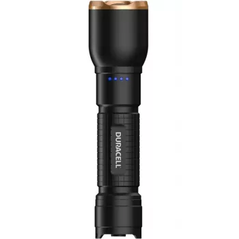 Duracell DF1500R Flashlight Black 1500 Lumens