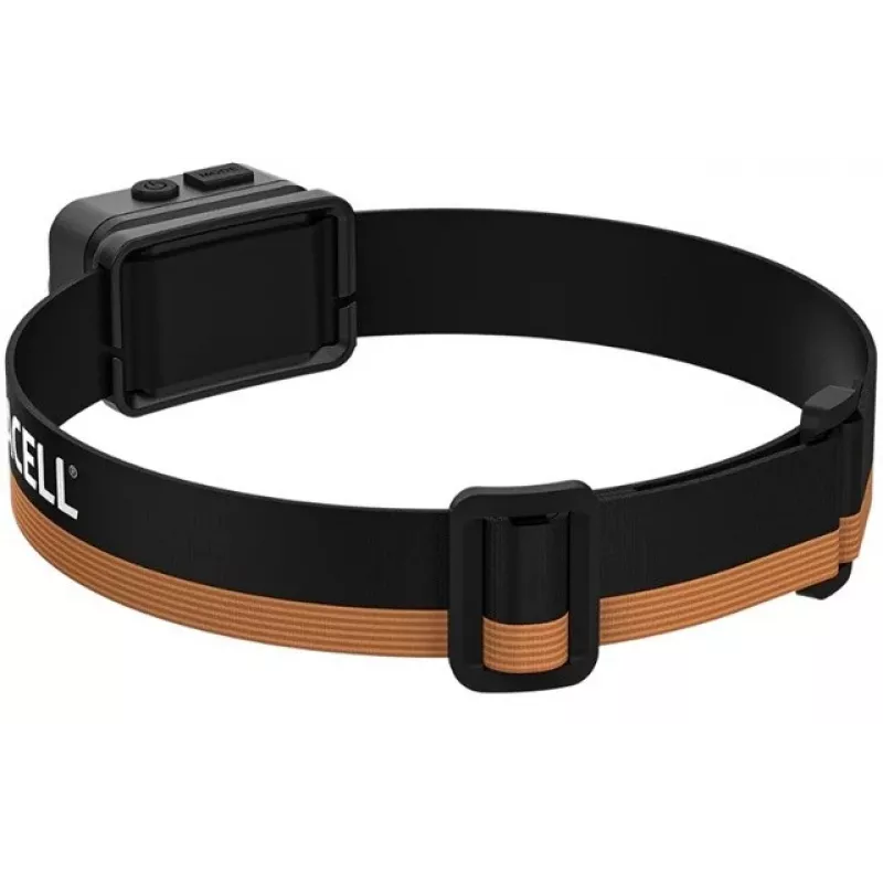 Duracell DH700R Įkraunamas LED priekinis žibintas, 700 liumenų, judesio jutiklis, IPX4, juoda/oranžinė