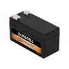 Duracell DR1.3-12 12V 1.3Ah VRLA akumuliatorius – nereikalaujantis priežiūros AGM įkraunamas