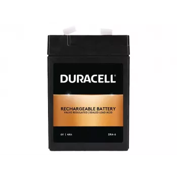 Duracell DR4-6 6V 4Ah VRLA AGM baterija su F1 gnybtais