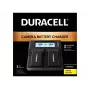 Duracell LED Dual DSLR akumuliatorių įkroviklis, skirtas Canon LP-E6, LP-E6N, LP-E6NH