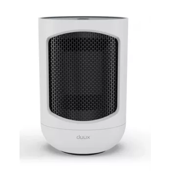 Duux Zone asmeninis keraminis šildytuvas DXCH43, 600/900/1500 W, nuotolinio valdymo pultas, 80° svyravimas, baltas