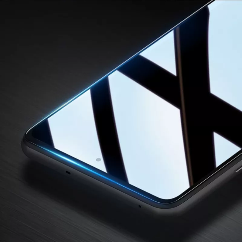 Dux Ducis 9D grūdinto stiklo ekrano apsauga, skirta OnePlus 10T / OnePlus Ace Pro, 9H kietumas, su juodu rėmeliu