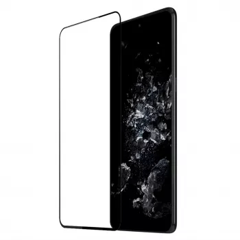 Dux Ducis 9D grūdinto stiklo ekrano apsauga, skirta OnePlus 10T / OnePlus Ace Pro, 9H kietumas, su juodu rėmeliu