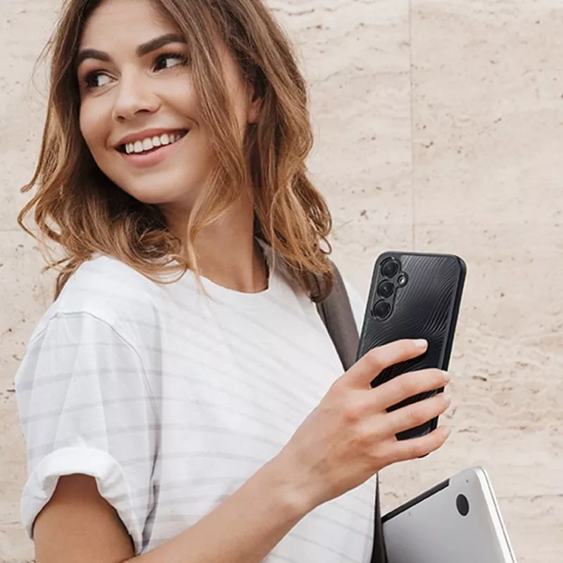 Dux Ducis Aimo dėklas, skirtas Samsung Galaxy A35 5G - juodas