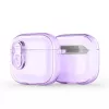 Dux Ducis Apple AirPods 4 PECL Series PC+TPU Dangtelis su Kabliuku Violetinis