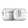 Dux Ducis Apple AirPods Pro 3 PECL Series PC+TPU dėklas su kabliuku, skaidrus