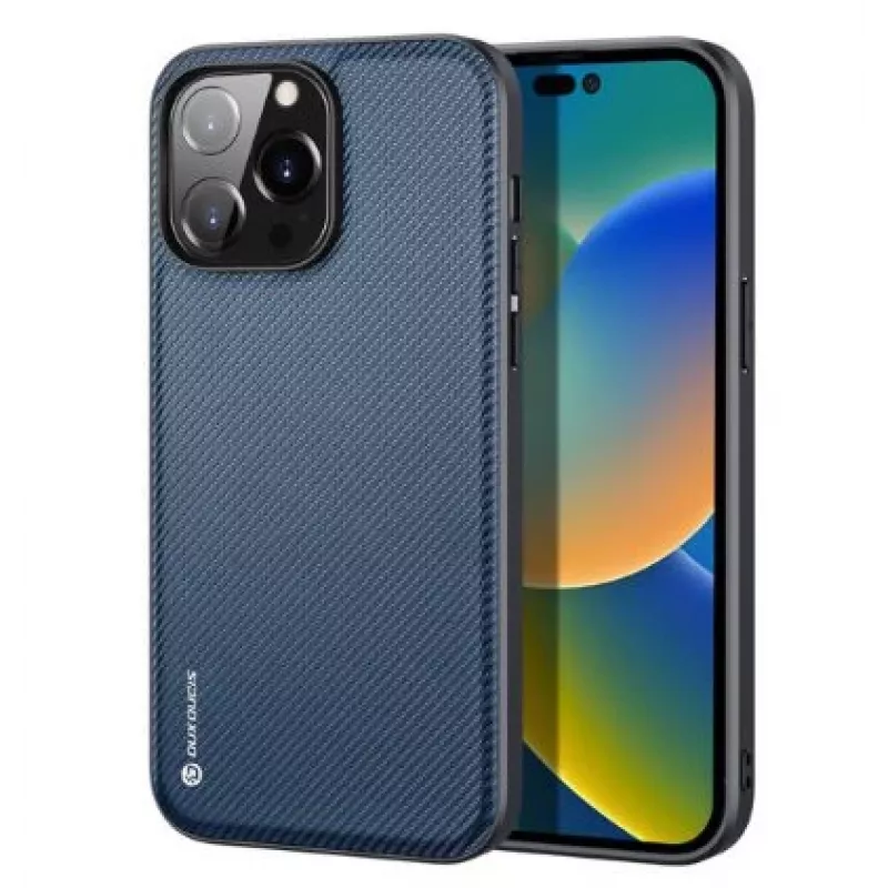 Dux Ducis Apple iPhone 14 Pro Max Fino Dėklas Mėlynas
