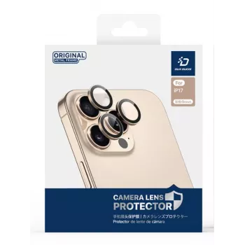 Dux Ducis Apple iPhone 17 fotoaparato objektyvo apsauga levandų spalvos