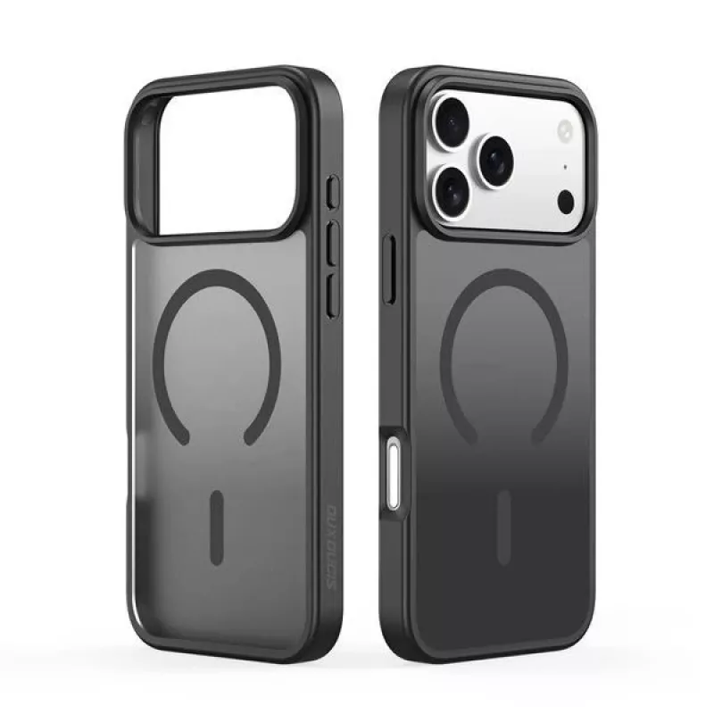Dux Ducis Apple iPhone 17 Pro YIND PC+TPU Dėklas su MagSafe Juodas