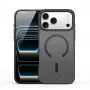 Dux Ducis Apple iPhone 17 Pro YIND PC+TPU Dėklas su MagSafe Juodas