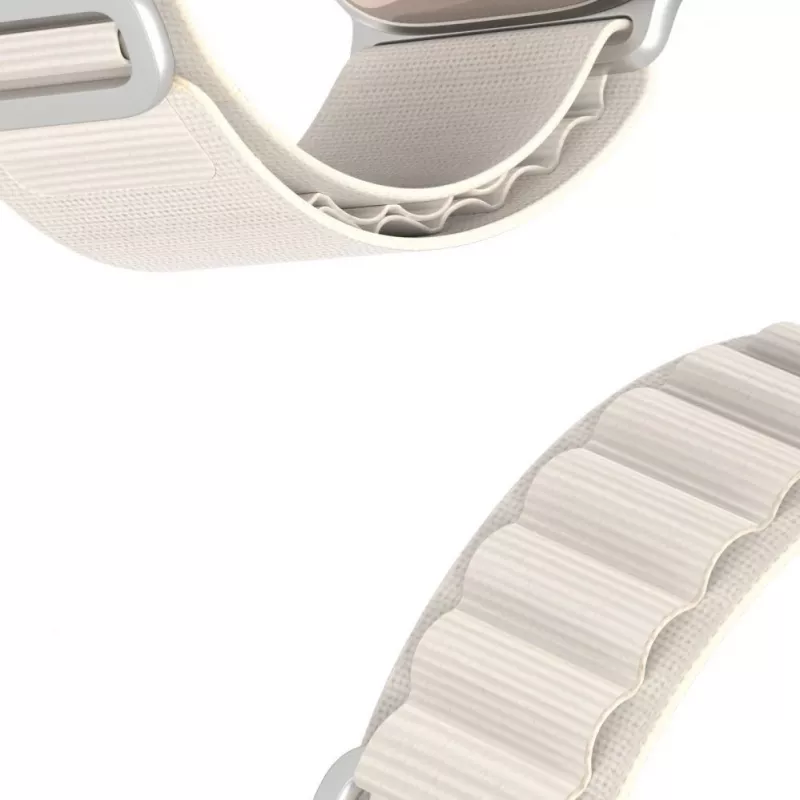 Dux Ducis Apple Sport Buckle Strap, skirta Apple Watch 42/44/45/46/49mm, Starlight