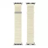 Dux Ducis Apple Watch 42/44/45/46/49MM YE Nylon Braided Loop Wrist Strap Starlight