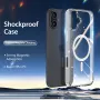 DUX DUCIS Clin Mag Case, skaidrus, suderinamas su MagSafe, skirtas iPhone 16