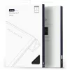 Dux Ducis Domo Series Sulankstomas Dėklas su Laikikliui Pieštukui, skirtas Samsung Galaxy Tab S9 FE/S10 FE, Juodas