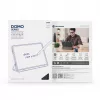 Dux Ducis Galaxy Tab A9 Plus / Tab A11 Plus Domo Series Tri-fold Stand PU Leather Tablet Cover Black