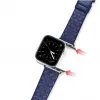 Dux Ducis Genuine Leather Watch Band for Apple Watch 38/40/41mm - Blue