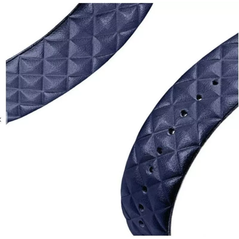 Dux Ducis Genuine Leather Watch Band for Apple Watch 38/40/41mm - Blue
