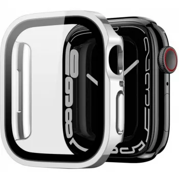 Dux Ducis Hamo Apple Watch Series 7/8/9 Dėklas (PC) 41mm Sidabrinis