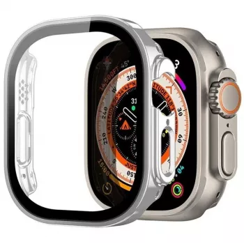 Dux Ducis Hamo Apple Watch Ultra 2/Ultra dėklas su ekrano apsauga - 49mm juoda