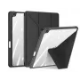 Dux Ducis Magi Case, skirta iPad 10.9 2022 (10-osios kartos), dėklas su laikikliui rašikliui, Smart Cover, stovas, juoda
