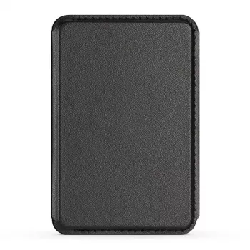 Dux Ducis Magnetinis PU odinis dėklas su pinigine ir stovu, skirtas Apple iPhone 13 Pro Max - juodas