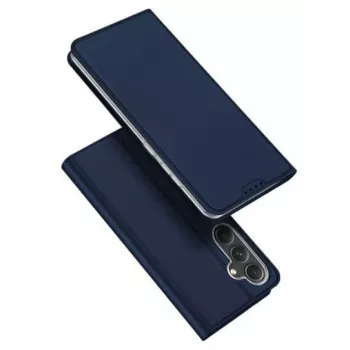 Dux Ducis Samsung Galaxy S23 FE Skin Pro Wallet Case with Stand Blue
