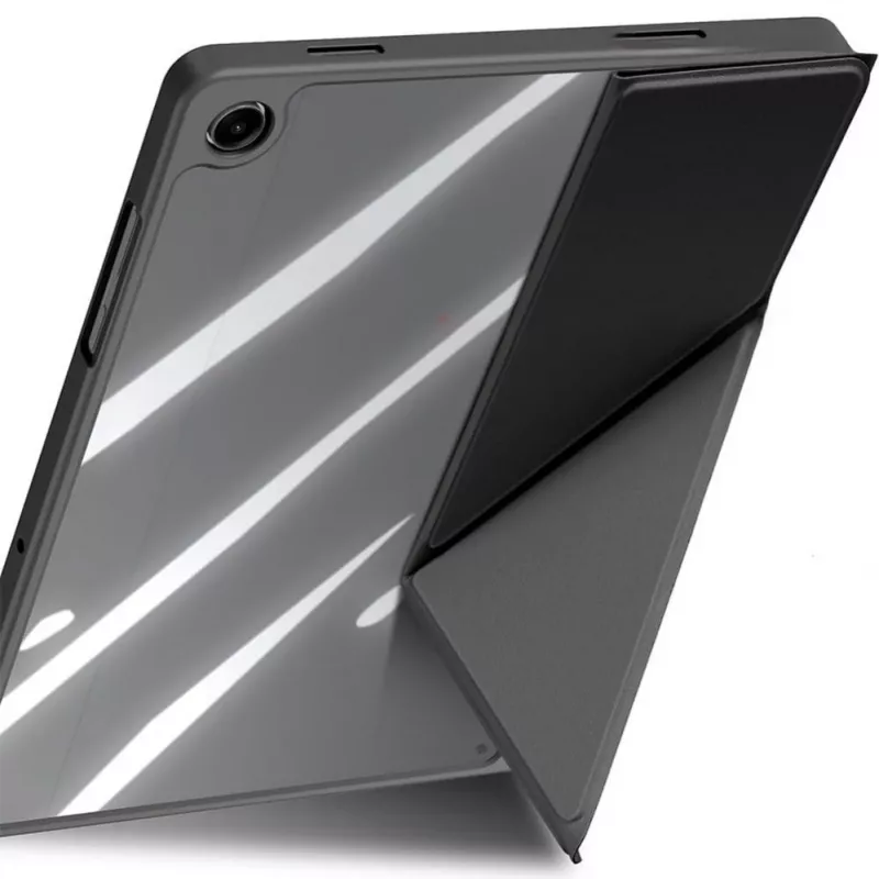 Dux Ducis Samsung Galaxy Tab A9 Plus / A11 Plus MAGI dėklas su laikikliu rašikliui, juodas