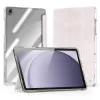 Dux Ducis Samsung Galaxy Tab A9 Plus TPU+PC+Odėlė Skaidrus Dėklas Šviesiai Rožinis