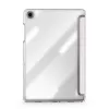 Dux Ducis Samsung Galaxy Tab A9 Plus TPU+PC+Odėlė Skaidrus Dėklas Šviesiai Rožinis