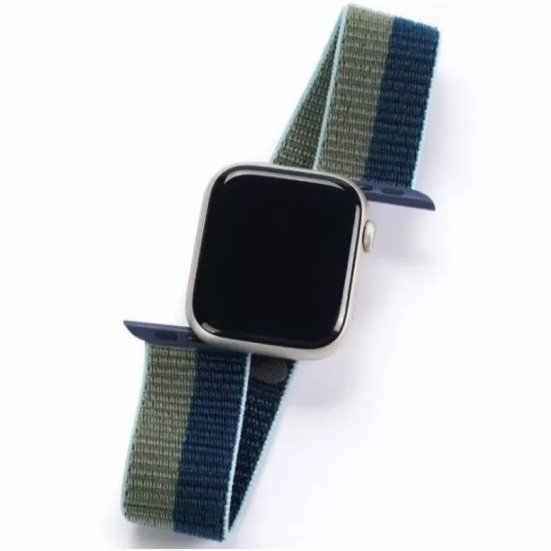 Dux Ducis Silicone Watch Band, skirtas Apple Watch 38/40/41mm Series 8/7/6/5/4/3/2/SE - mėlyna