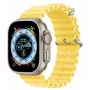 Dux Ducis Silicone Watch Strap for Apple Watch 8/7/6/5/4/3/2/SE (38/40/41mm) - Yellow