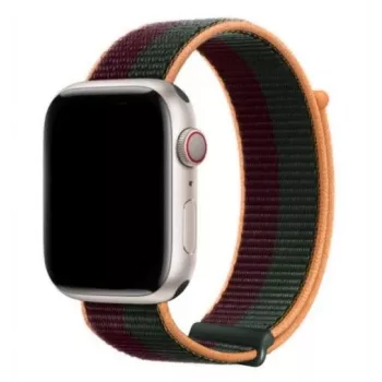 Dux Ducis Silicone Watch Strap, skirtas Apple Watch 8/7/6/5/4/3/2/SE (41/40/38 mm) – žalia