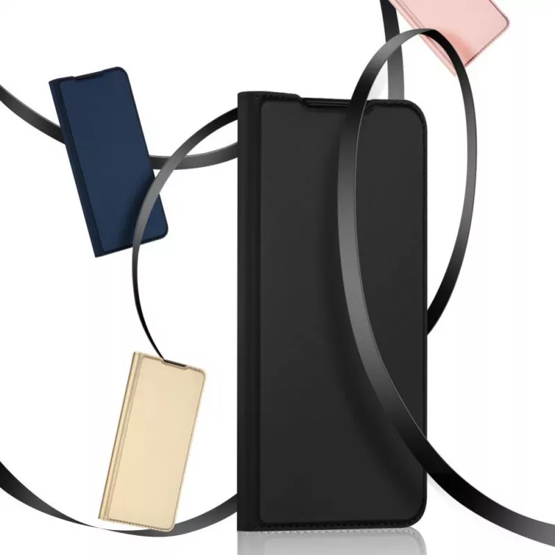 DUX DUCIS Skin Pro Book Case, skirtas Samsung Galaxy A72 4G, rožinė