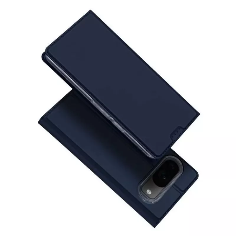 Dux Ducis Skin Pro Series Book Case su kortelių laikikliu, skirta Google Pixel 9 / 9 Pro - mėlyna