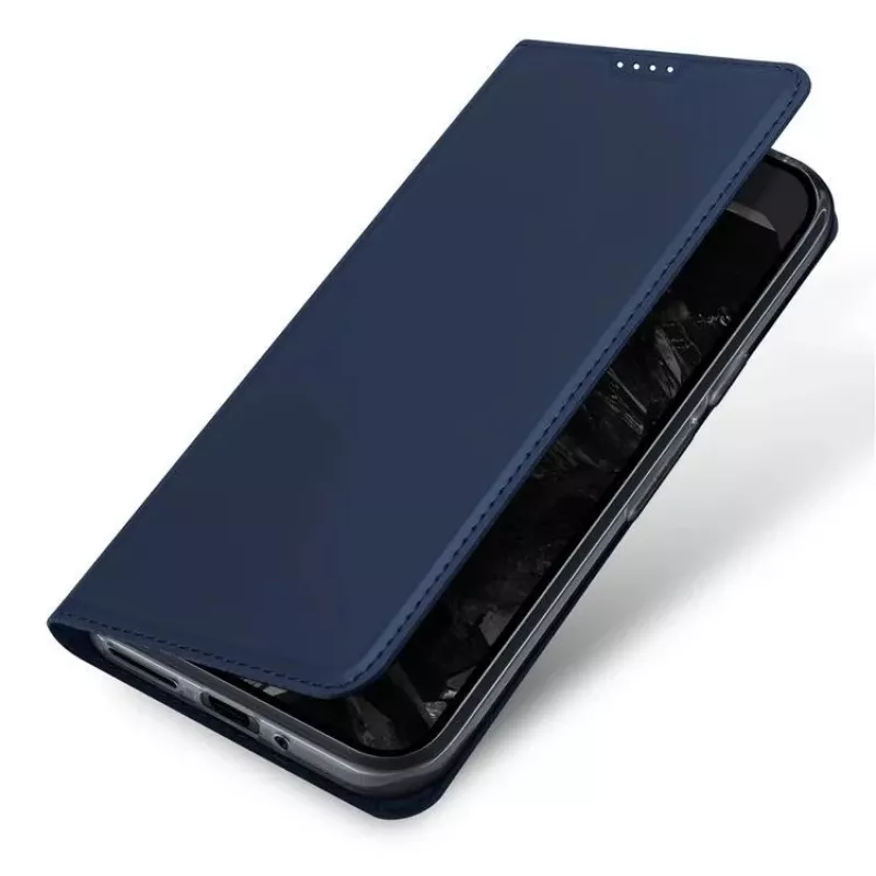 Dux Ducis Skin Pro Series Book Case su kortelių laikikliu, skirta Google Pixel 9 / 9 Pro - mėlyna