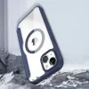 Dux Ducis Skin X Pro Magnetic Flip MagSafe Case, skirtas Apple iPhone 15 Plus – mėlyna