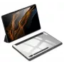 Dux Ducis Toby Armored Flip Smart Case, skirta Samsung Galaxy Tab S8 Ultra su rašiklio laikikliu, juoda