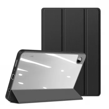 Dux Ducis Toby Folio Case su Flip Stand, skirta Samsung Galaxy Tab A9 8.7 inch - Juoda