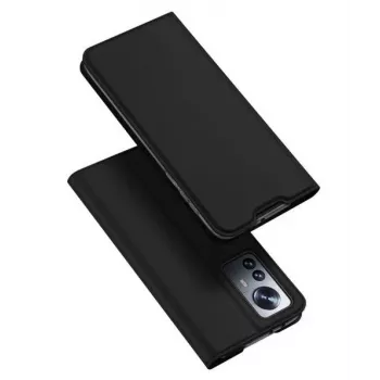 Dux Ducis Xiaomi 12 Pro Skin Pro Holster Cover Flip Case Black