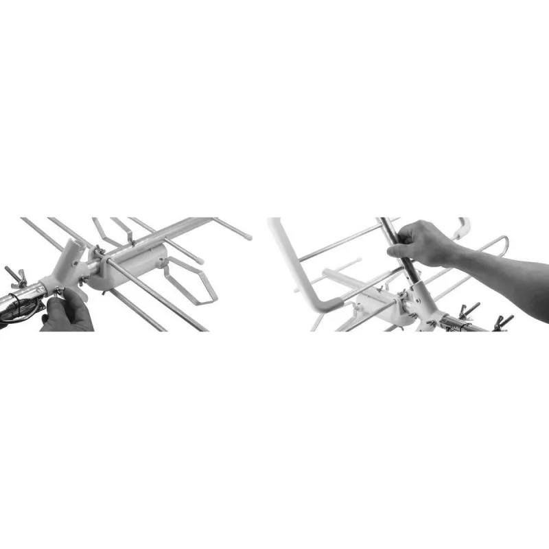 DVB-T/T2 antena Spacetronik EOS L Combo balta (pasyvi)