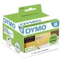 DYMO Authentic LabelWriter didelių adresų etiketės 36mm x 89mm permatomos, 2 ritinėliai po 130 (260 etikečių)
