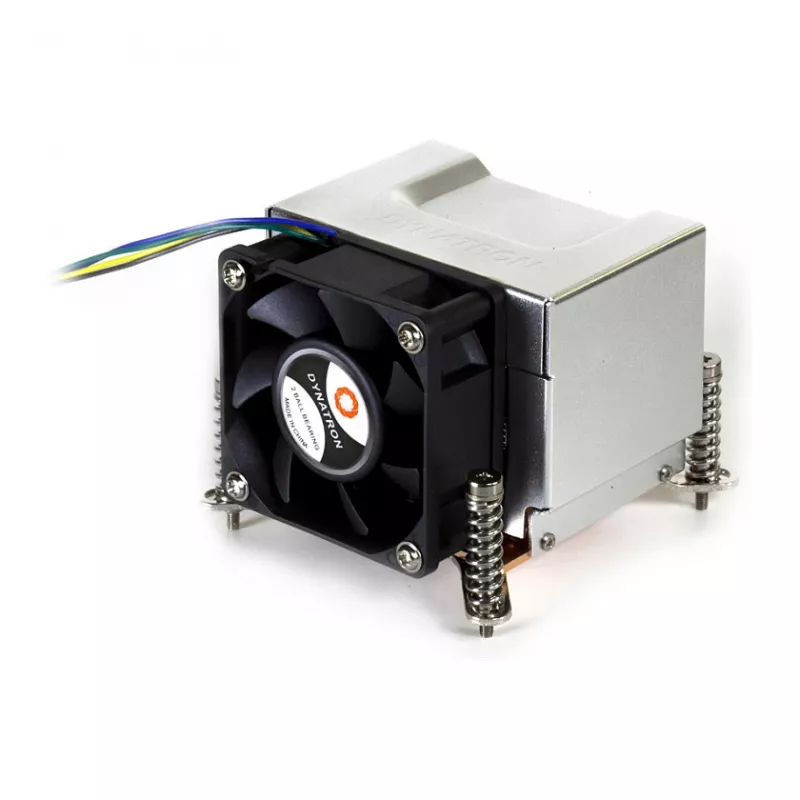 Dynatron K666R1 Tower CPU Cooler 2U, skirtas Socket 1150, 1151, 1155, 1156, 1200 Active