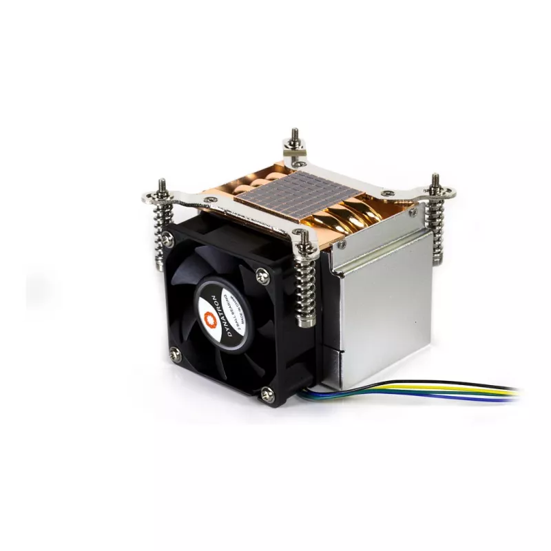 Dynatron K666R1 Tower CPU Cooler 2U, skirtas Socket 1150, 1151, 1155, 1156, 1200 Active